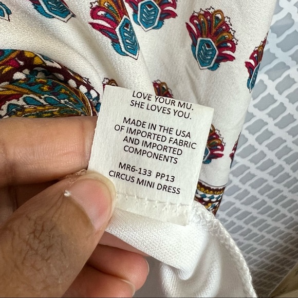 EUC Show Me Your MuMu Circus Mini Dress in The Victorian - Picture 10 of 12
